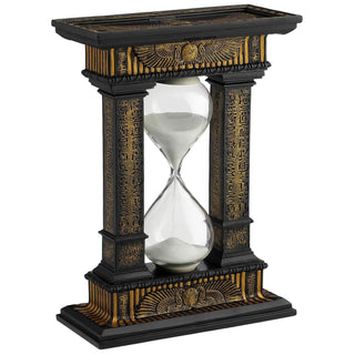 Veronese Design Sculpture, 4.875 x 2.375 x 7.125 inches, Black Gold