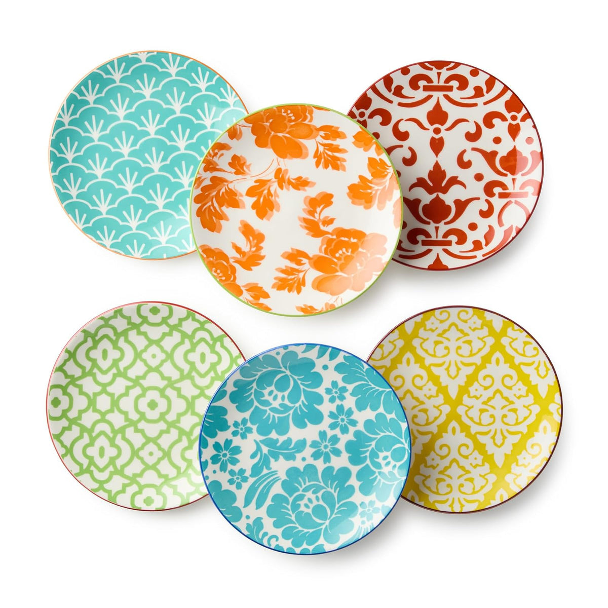Certified International Dishware Plate, 6 inches, Multicolor