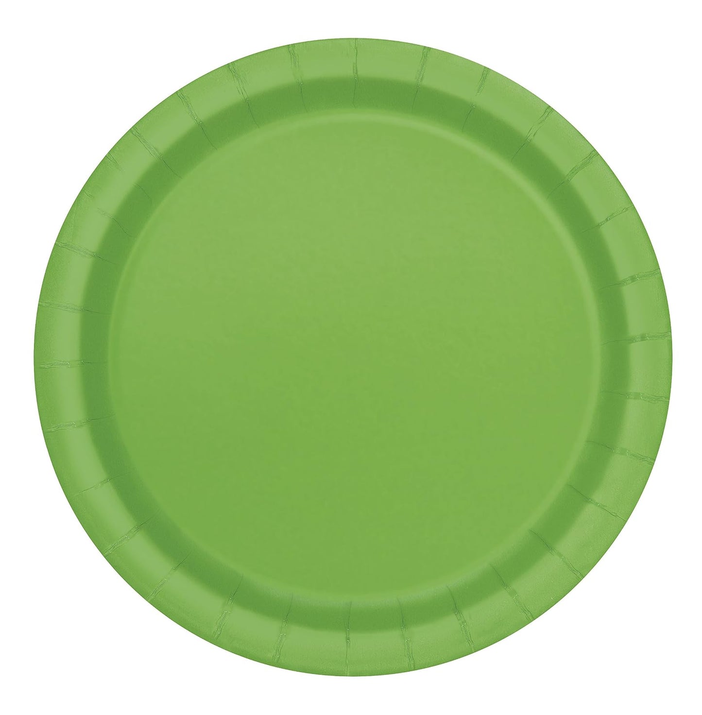 Unique Industries party tableware, 16ct, Lime Green
