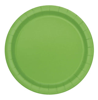 Unique Industries party tableware, 16ct, Lime Green