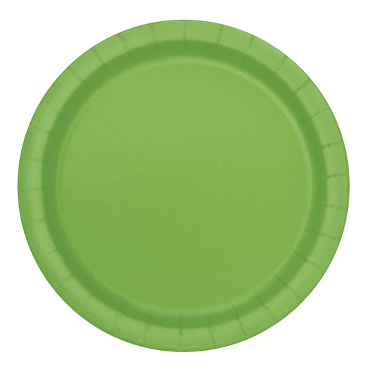 Unique Industries party tableware, 16ct, Lime Green