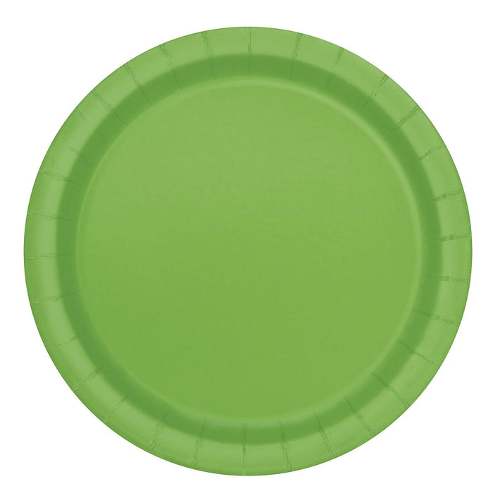Unique Industries party tableware, 16ct, Lime Green