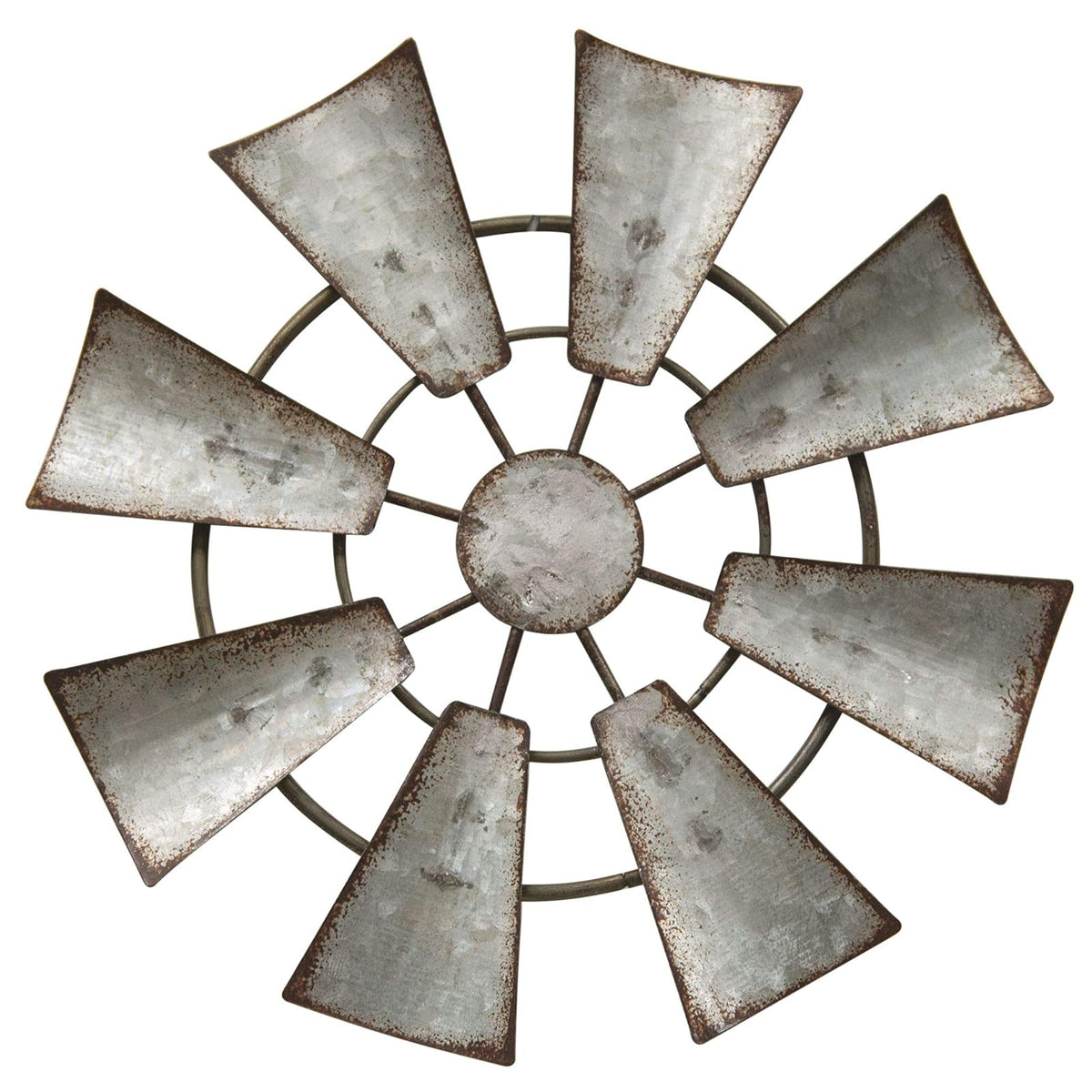 Kruenpeeper Creek Wind Spinner, Galvanized Metal