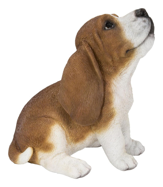 Hi Line Gift Ltd 87703-O Howling Basset Hound Puppy Statue, 6.42-inch Height
