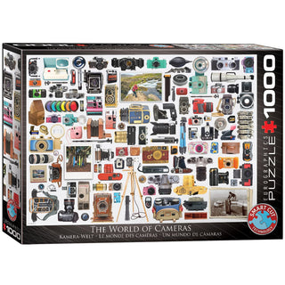 Eurographics World of Cameras 1000 Piece Puzzle for Adults