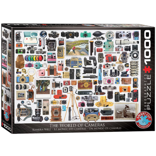 Eurographics World of Cameras 1000 Piece Puzzle for Adults