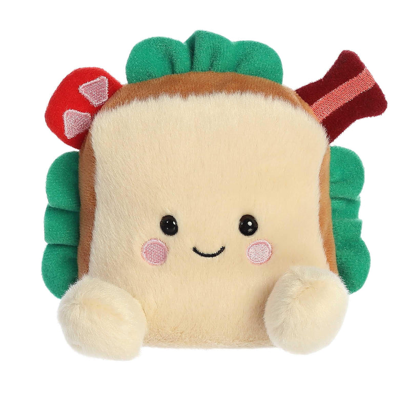 Aurora® Adorable Palm Pals™ Tomas BLT™ Stuffed Animal - Pocket-Sized Play - Collectable Fun - Brown 5 Inches