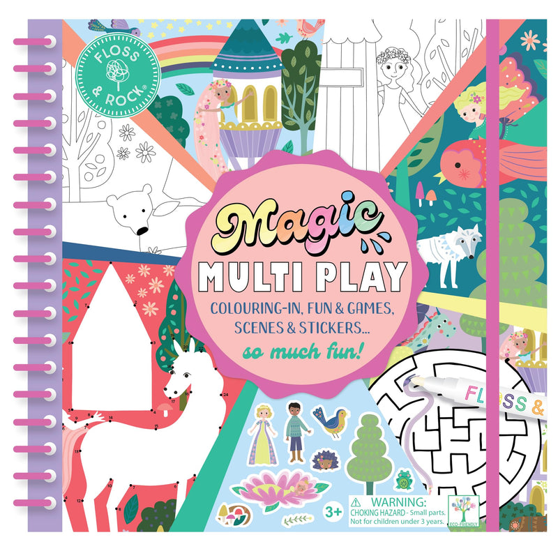 Floss and Rock Magic Multiplay, Fairy Tale, 10-inches Length, Educational Activities for Kids