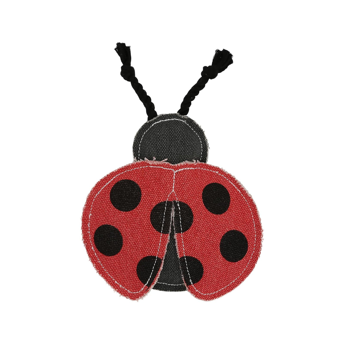 Pavilion Gift Company Pet Toy, 9.5", Red. Black