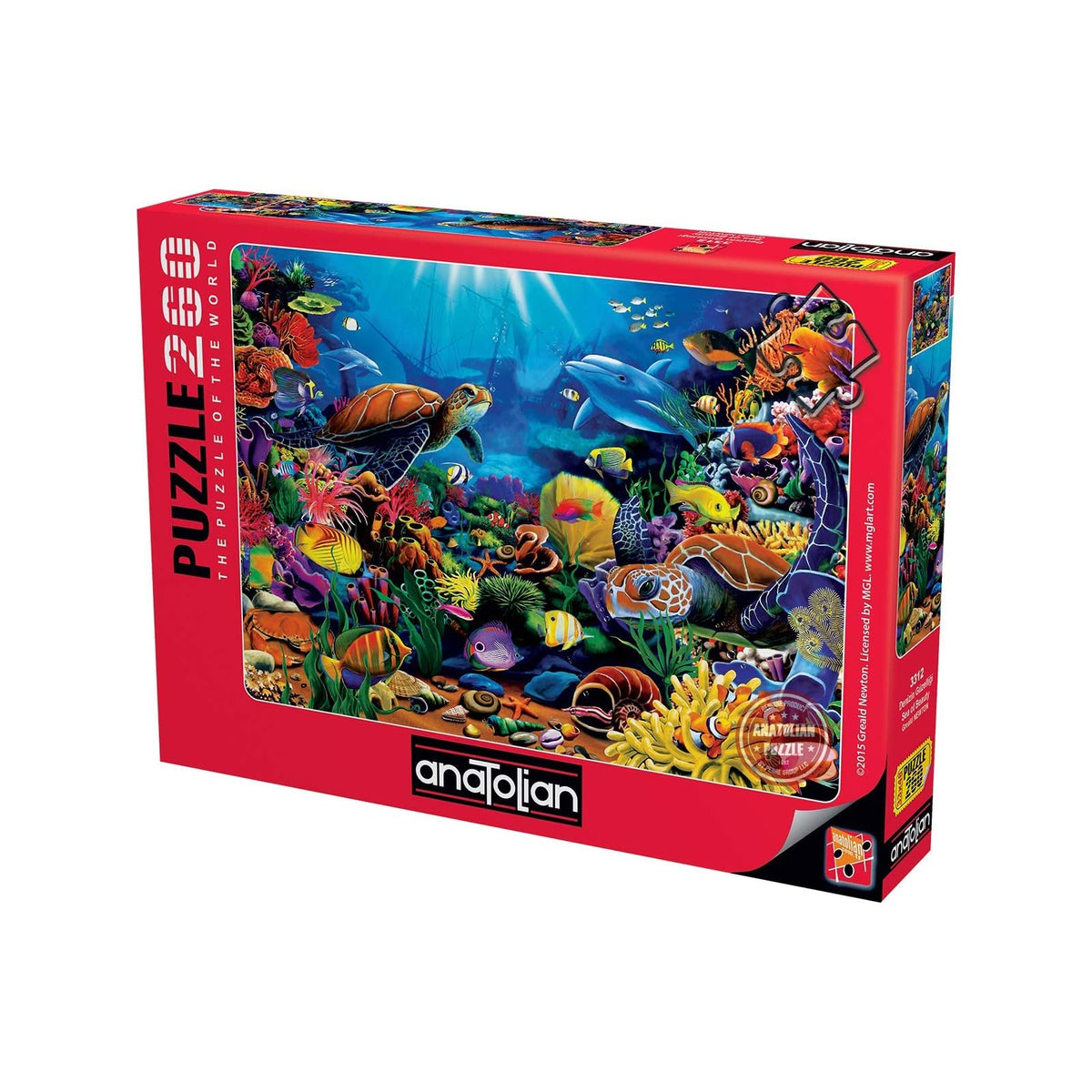 Anatolian Puzzles, 13'' x 19'', Multicolor