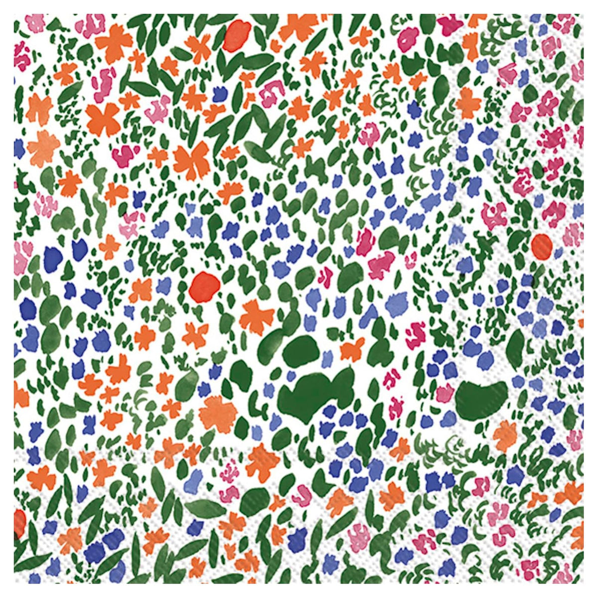 ihr SINCE 1977 Disposable Napkin, 5" x 5", Rantaniitty Green