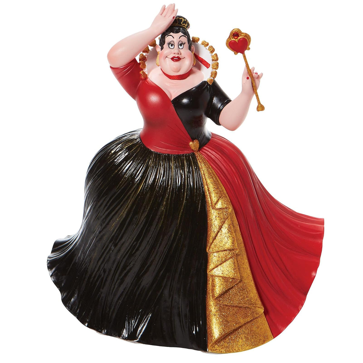Enesco Figurine, 9.5 in H x 7 in W x 7.875 in L, Multicolor