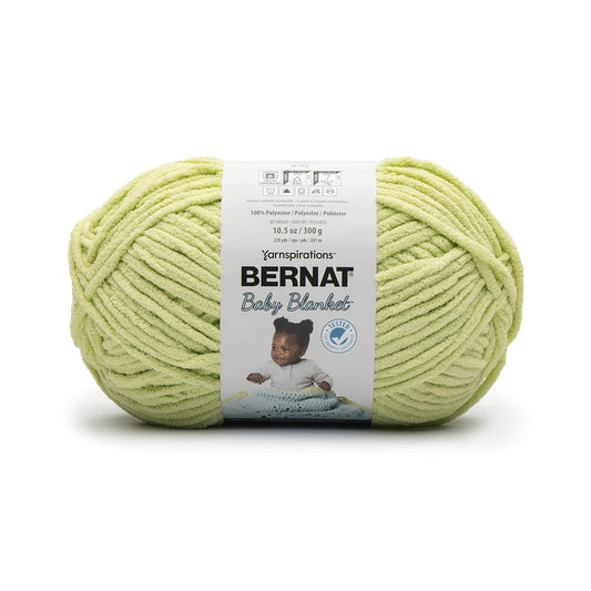 Spinrite Yarns (CA) Bernat Baby Blanket Big Ball Lemon Lime