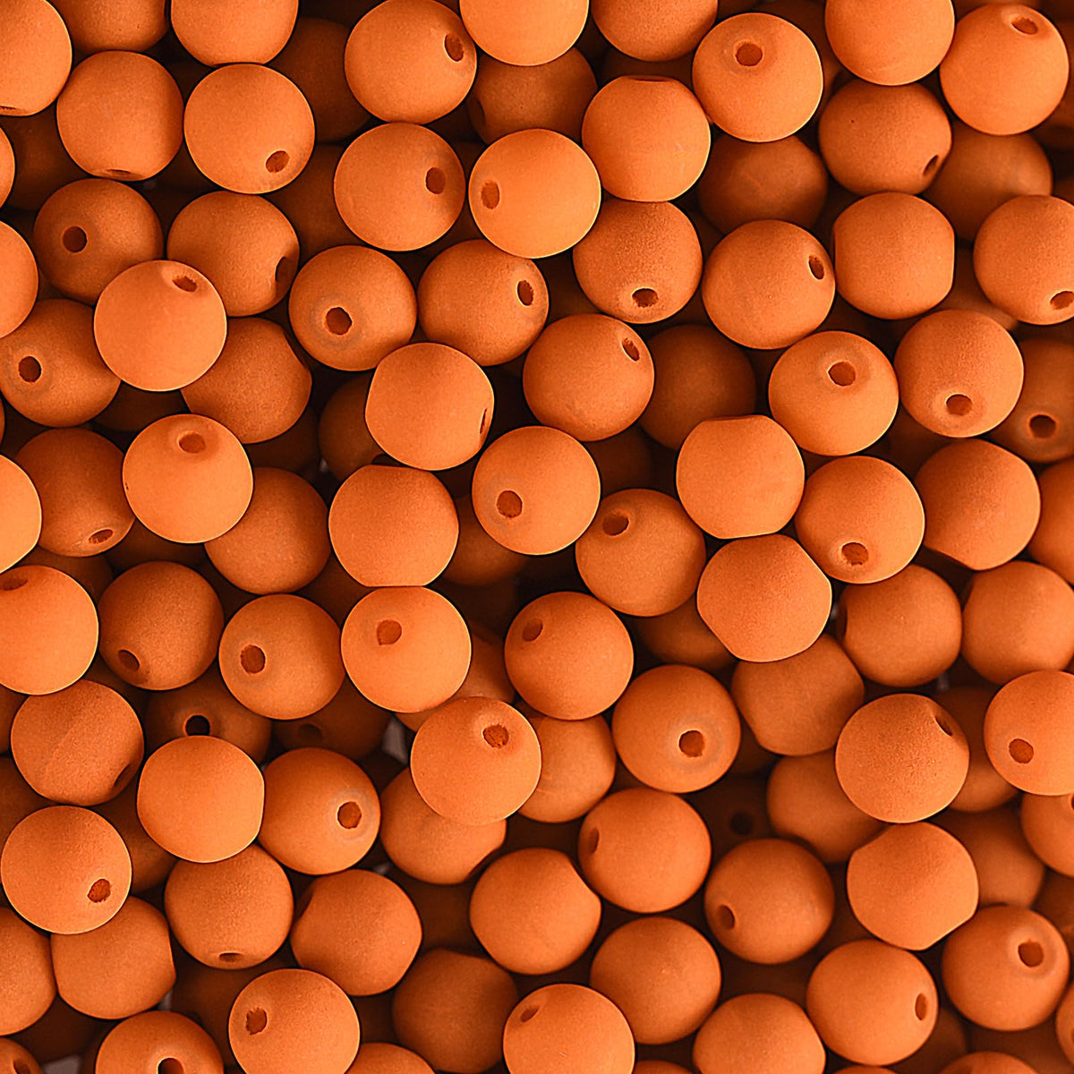 John Bead Craft Bead, 6mm, Orange