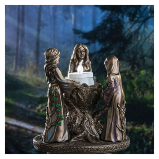 Pacific Giftware Candle Holder, 6 x 5.75 x 5.75 inches, Multicolored