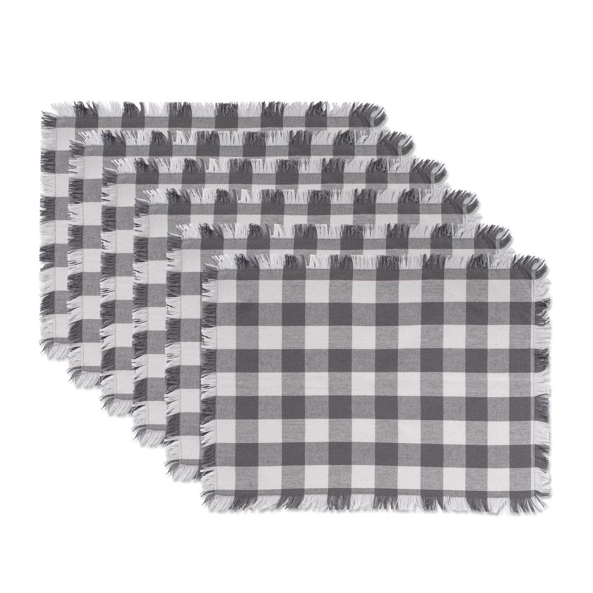 DII Placemat, Placemat Set, 13x19", Gray