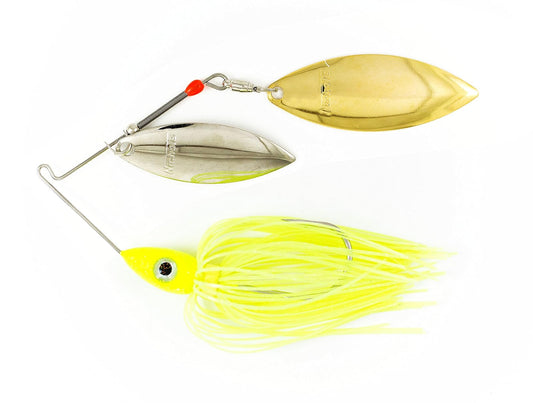 Nichols Lures 771-12 Pulsator 700 Series Spinnerbait, 1/2oz, Chartreuse