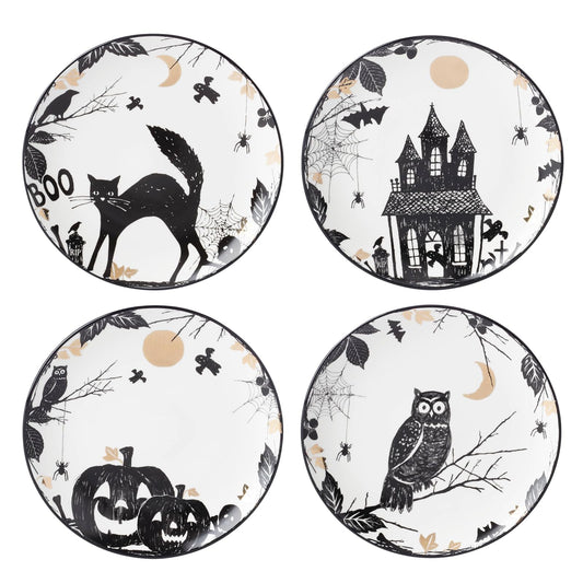 Lenox Dishware Plate, 4 Count, Multicolor
