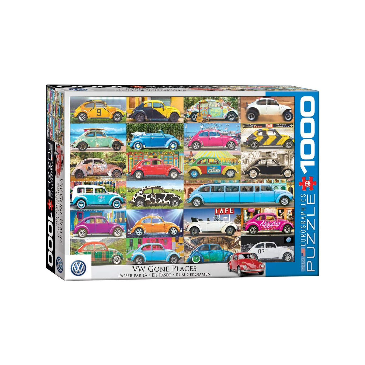 EuroGraphics Puzzles, 1000, Multicolor