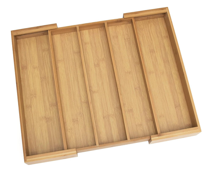 Lipper International 8892 Bamboo Expandable Utensil Organizer