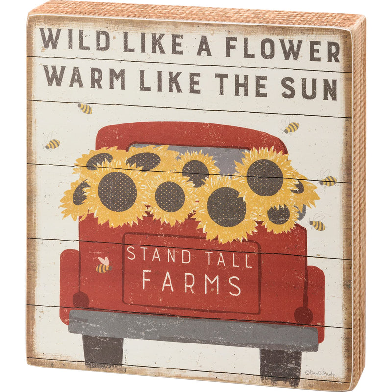 Primitive by Kathy 111583 Box Sign - Stand Tall Farms