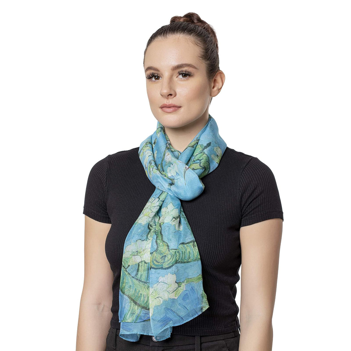 Galleria Enterprises Scarf, One Size, Van Gogh Almond Blossom