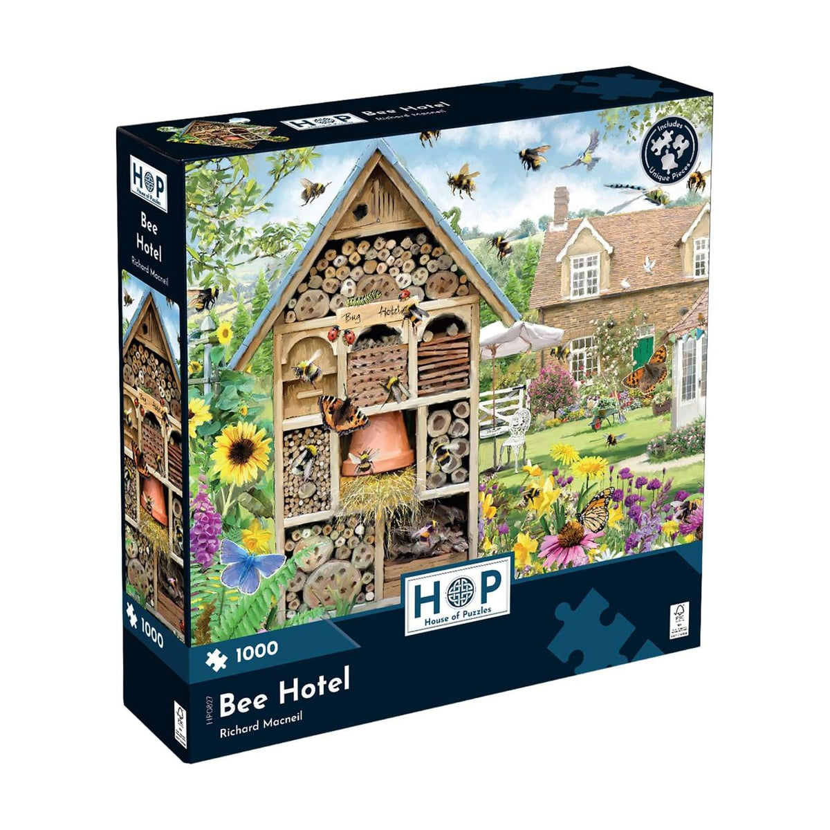 The House of Puzzles Puzzles, 48cm x 69cm, Multicolored