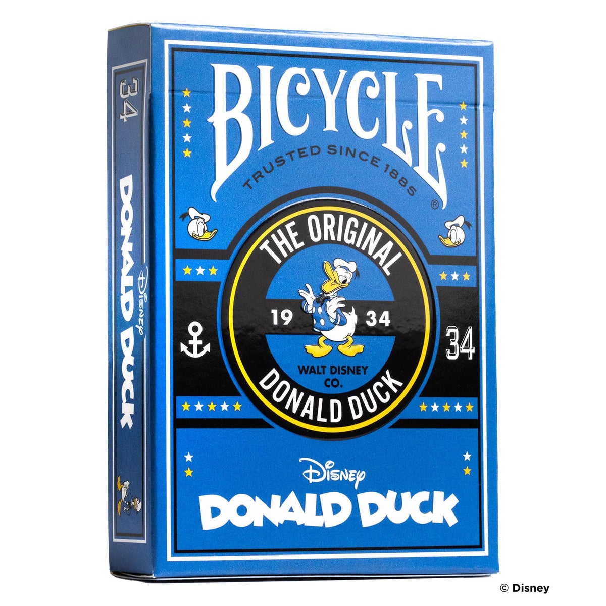 Bicycle Tabletop Game, Donald Duck, White