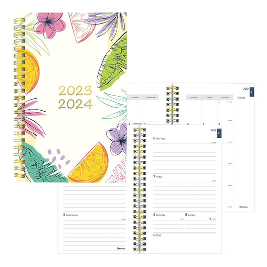 Blueline Planner, Citrus