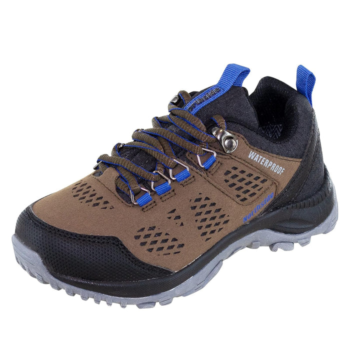 Northside Shoes, Brown/Blue, Benton