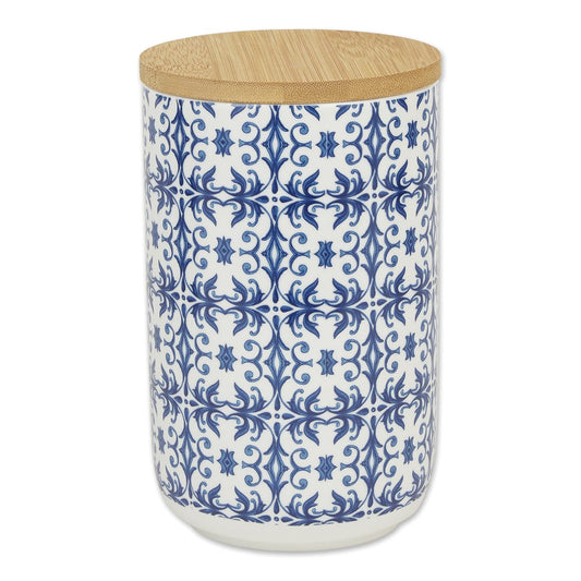 Bone Dry Pet Feeder, 4x6.5", Blue Tile