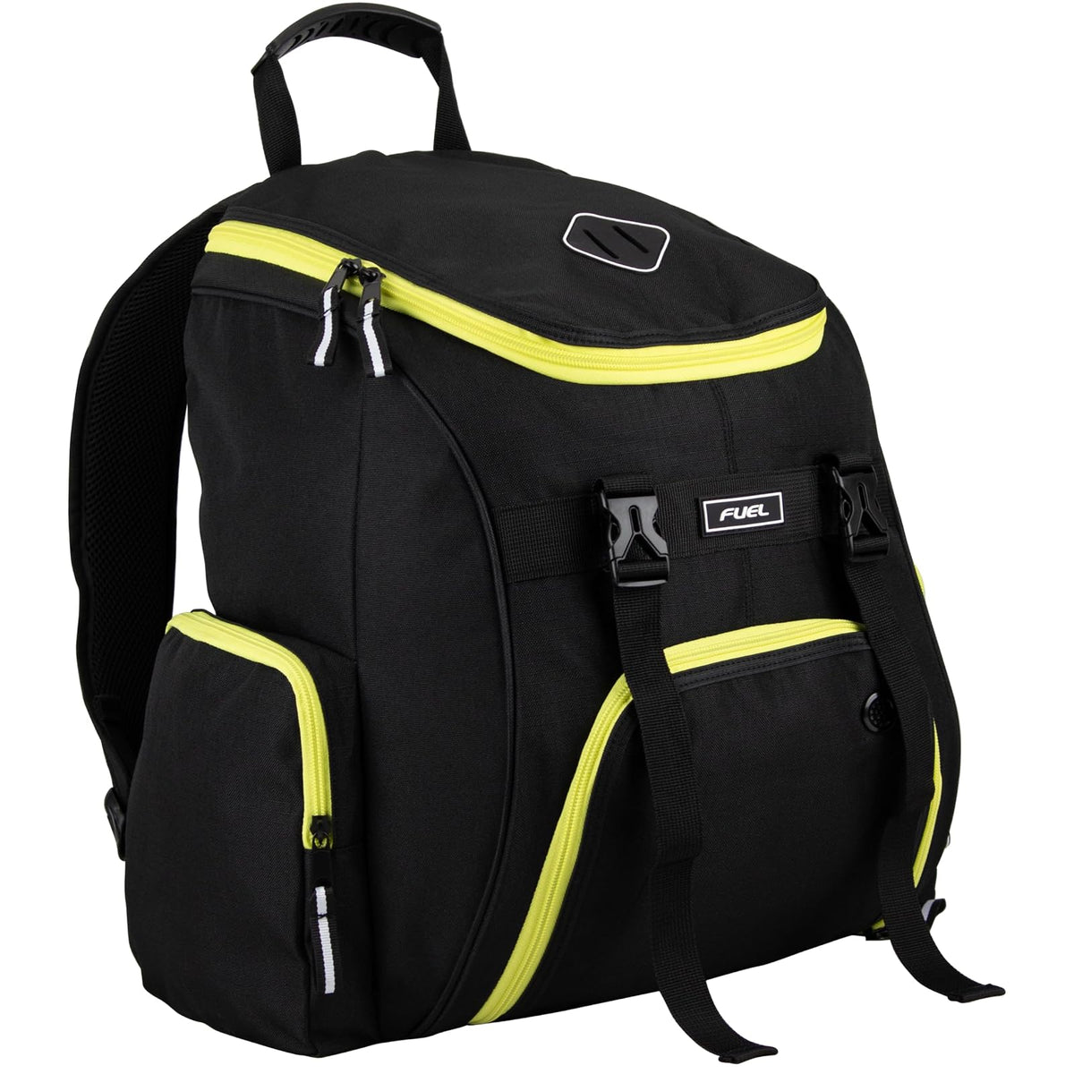 FUEL Backpack, 17.25 x 13.5 x 8.25 Inches, Neon Yellow Trim