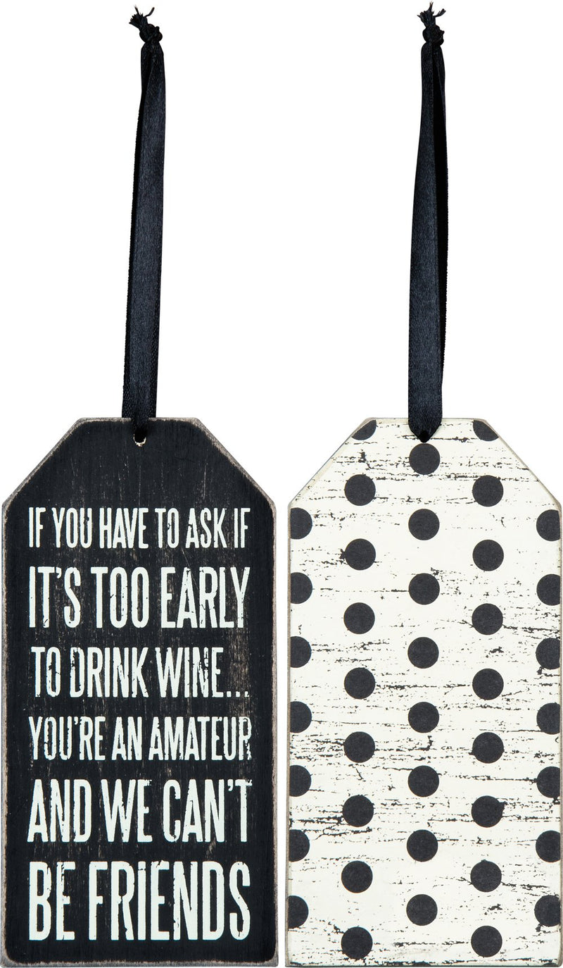 Primitives by Kathy Amateur Bottle Tag 25149