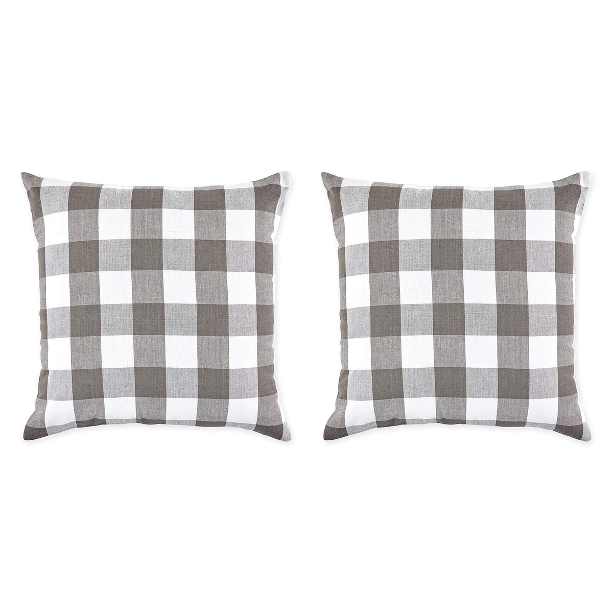 DII Decorative Pillow Cover, 20" x 20" (Pack of 2), Gray