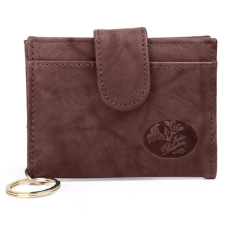 JYS Enterprise Julia Buxton Heiress Pik-Me-Up¬Æ Tab Card Case Mahogany