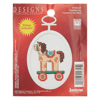 Janlynn Art Craft Kit, 2.5 inches, 2.75" Oval 18 Count