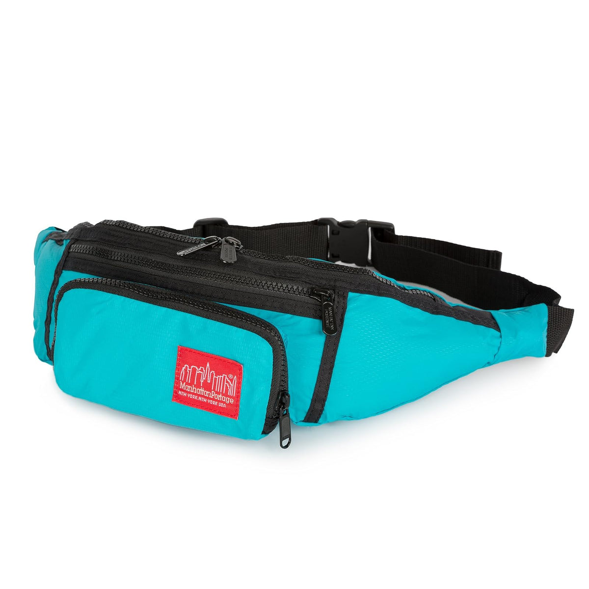 Manhattan Portage Waist Pack, 3.5 x 4.5 x 11 inches, Turquoise
