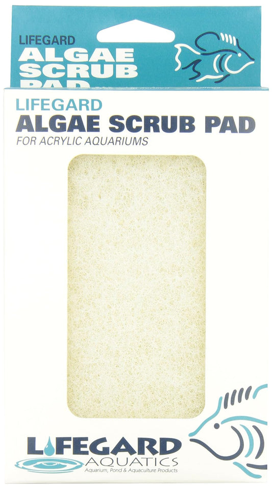 Lifegard Aquatics 4-Inch by 6-Inch White Algae Pad