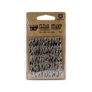 PRIMA MARKETING INC Rubber Stamp, 2.5x3 Clear Stamps-Rattan - 1 pc, Multi