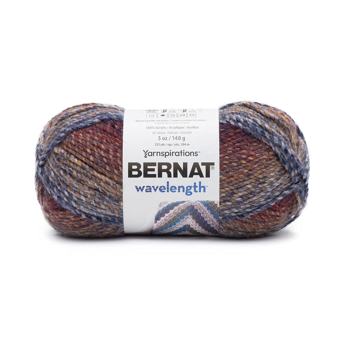 Bernat Yarn, 140g, Orange Sodalite