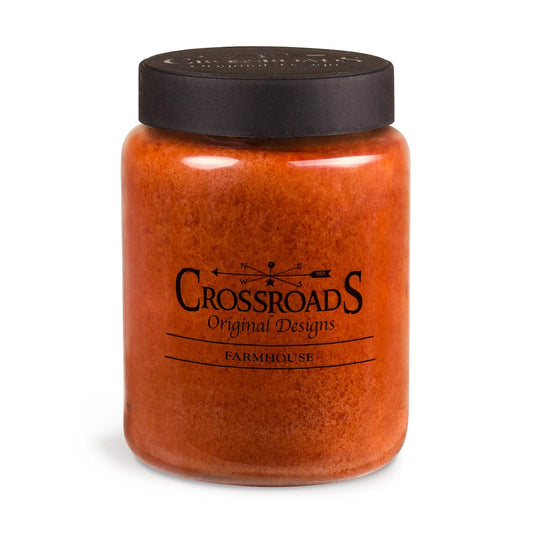 Crossroads Candle 26 Ounce Jar Candle - Farmhouse