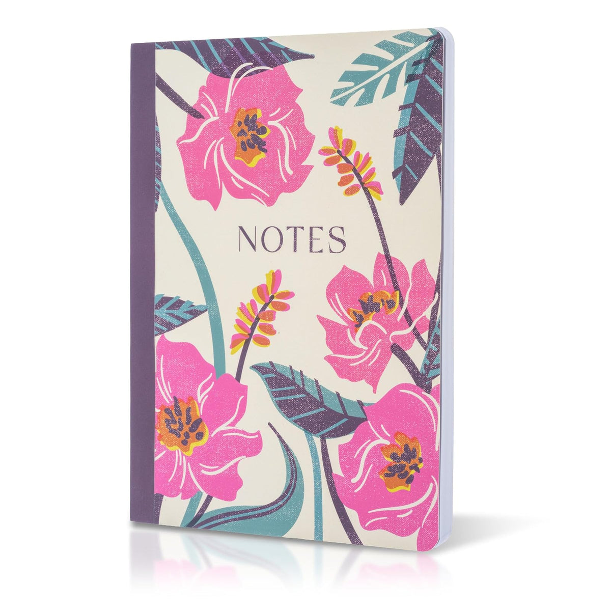 Karma Blank Book, Pink Floral