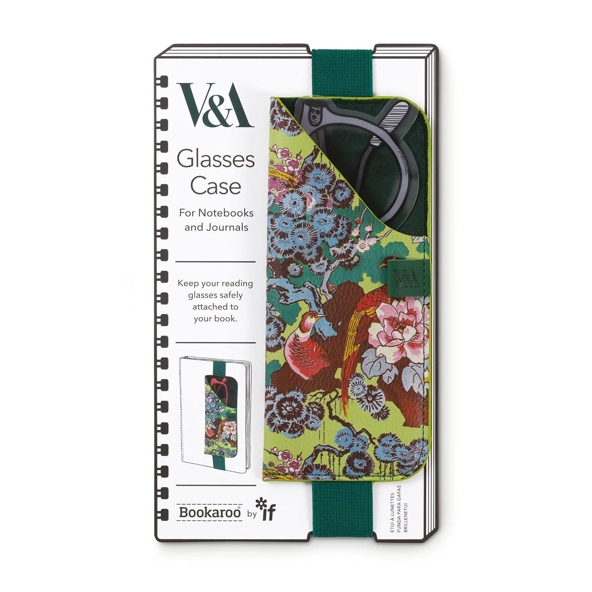 IF Eyeglass Case, One Size, Green