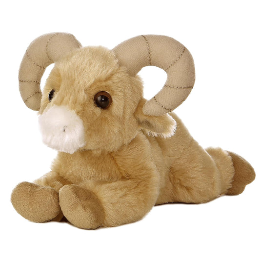 Big Horn Sheep Mini Flopsie 8" by Aurora