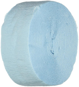 Beistle FR Festive Crepe Streamer (lt blue) Party Accessory  (1 count) (1/Pkg)