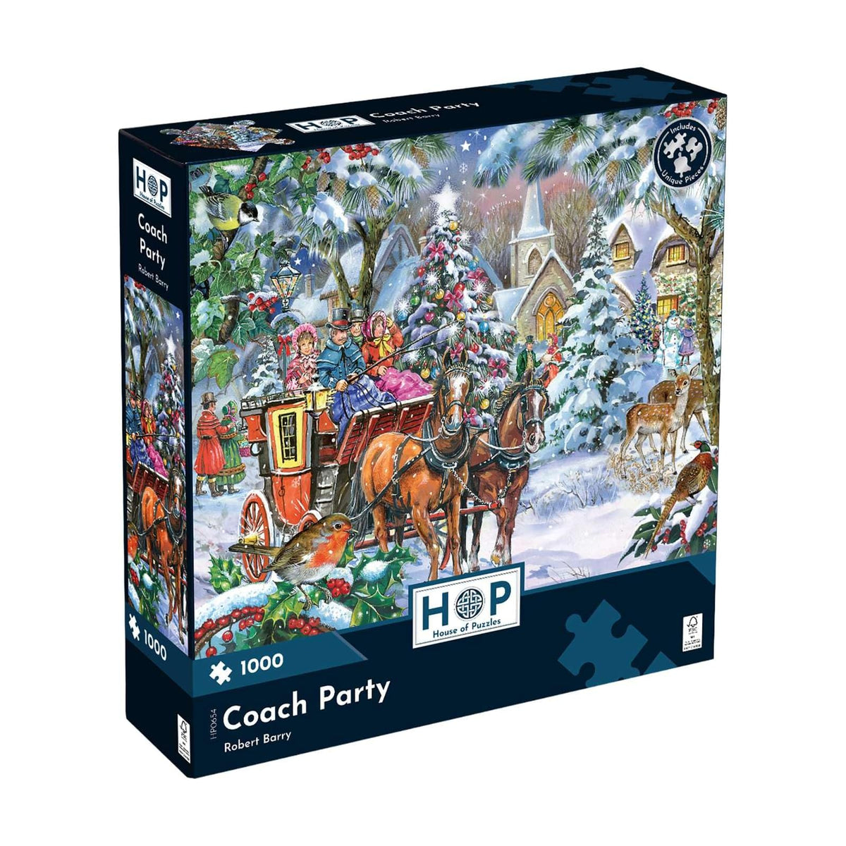 The House of Puzzles Puzzles, 48 x 69 cm, Multicoloured