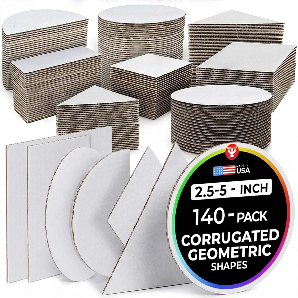 Hygloss Art And Craft Supply, One Size Fits Most, White
