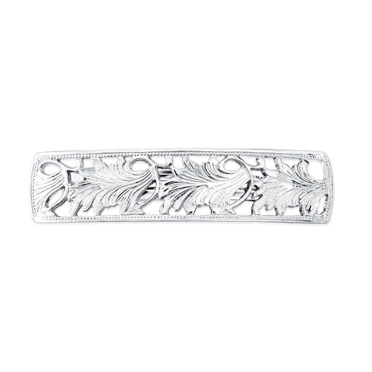 1928 Jewelry Essentials Silver-Tone Bar Hair Barrette