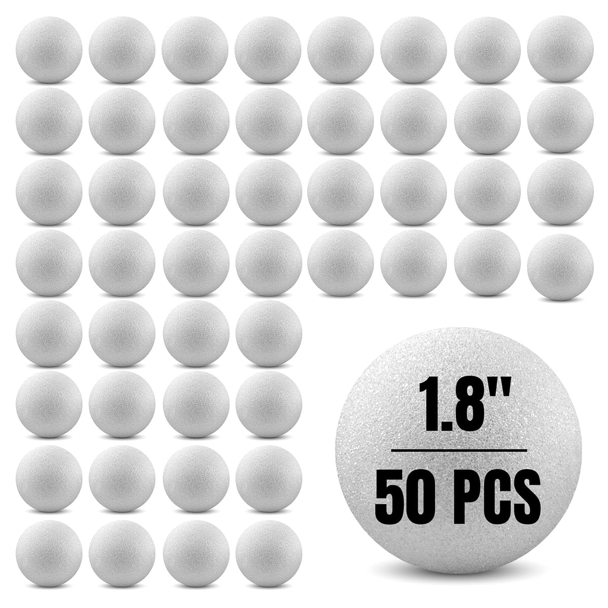 Hygloss Art And Craft Supply, 1.8-Inch, White