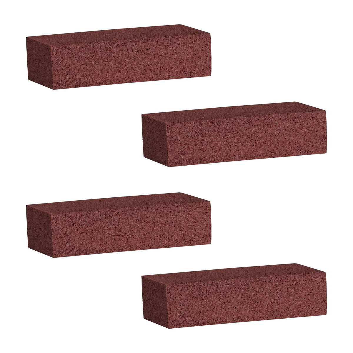 Beistle Dishware Plate, Set of 4, Red